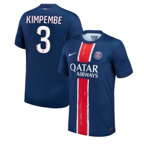 Paris Saint-Germain Presnel Kimpembe #3 Domaci Dres 2024-25 Kratak Rukavima